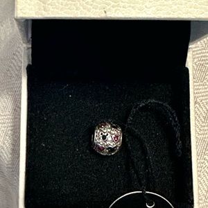 💕🌈💕PANDORA AUTHENTIC MICKEY MOUSE HEART CHARM SPARKLING CZ